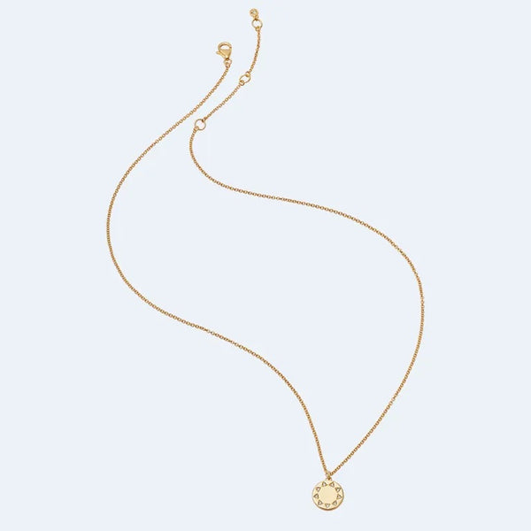 Theirworld Pendant Necklace in Yellow Gold Vermeil